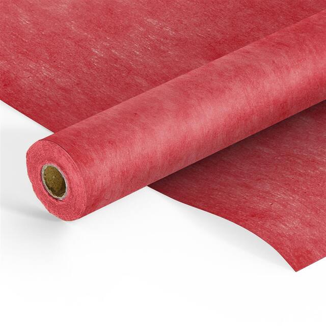 Colorflor short fibre roll 25mtrx60cm red
