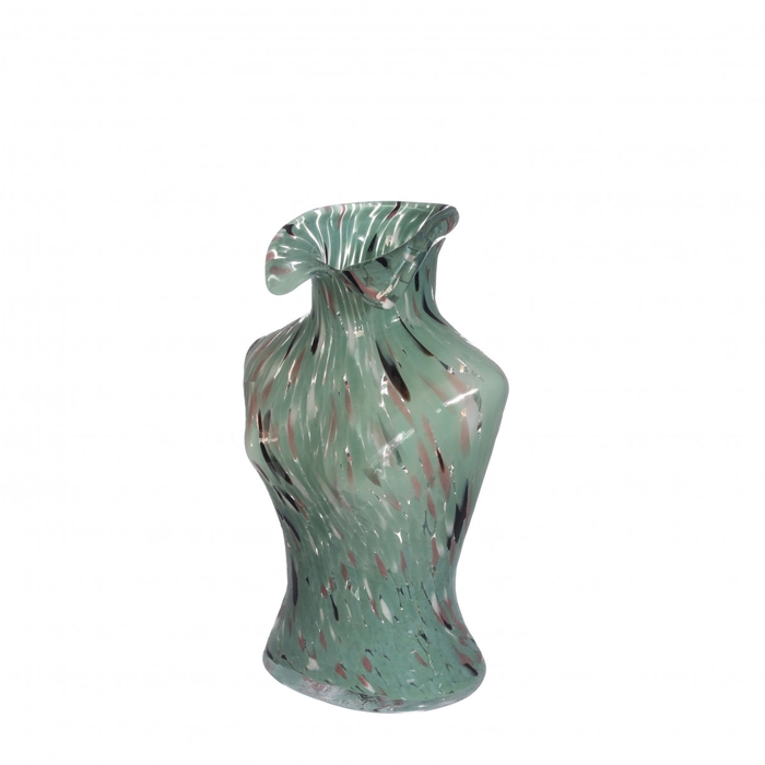 Glass Bossom vase 09.5*13*21cm