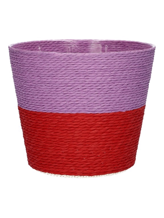 <h4>Basket Riley1 Duo d19xh16 lilac/red</h4>