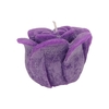 Candle Roos Purple 14x12cm