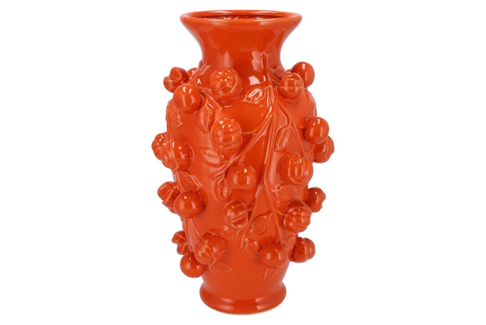 <h4>Fruit Mandarin Orange Vase 24x38cm</h4>