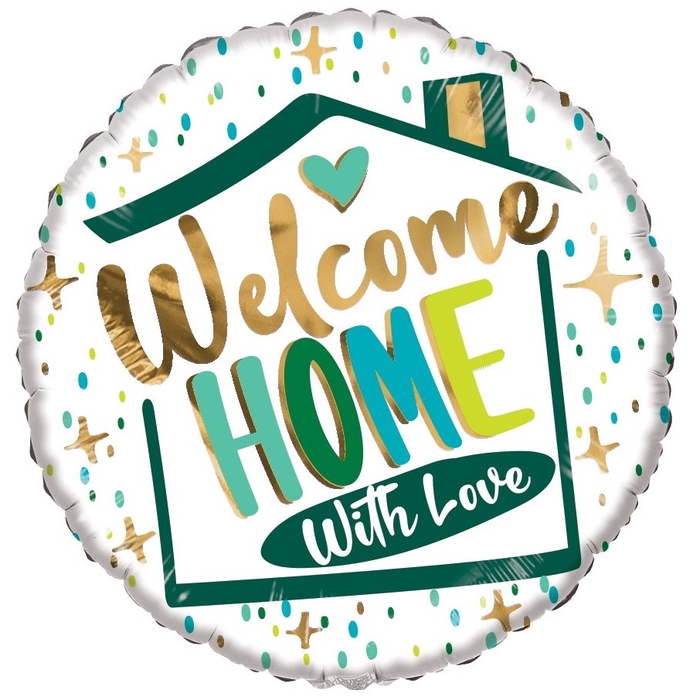 <h4>Party! Balloon Eco Welcome home 45cm</h4>