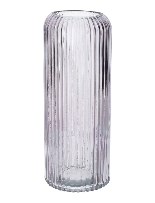 <h4>DF02-664553800 - Vase Nora d7.2/10xh25 soft lilac transparent</h4>