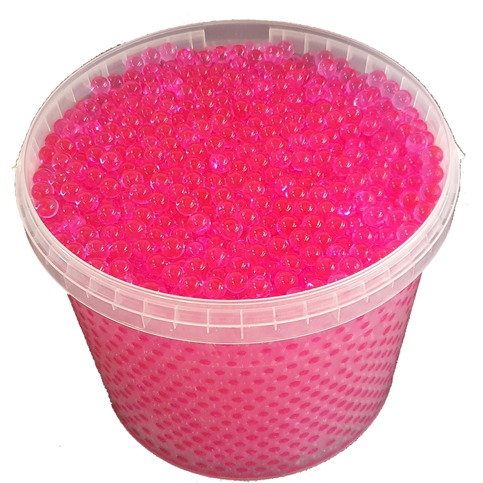 Gel pearls 10 ltr bucket pink
