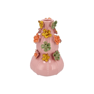 Flower Light Pink Vase Bubbels 19x31cm