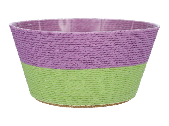 <h4>Basket Riley Duo d19xh10 lilac/gree</h4>