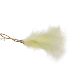 HANG. FEATHER FUZZ 3PC L13.0