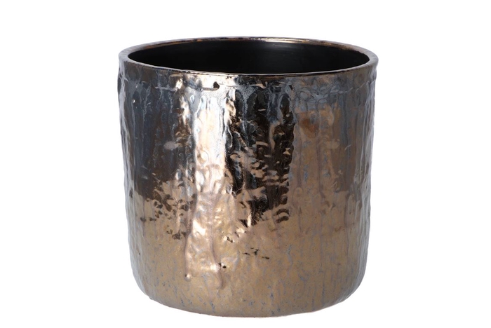 Iron Stone Metal Pot 21x19cm