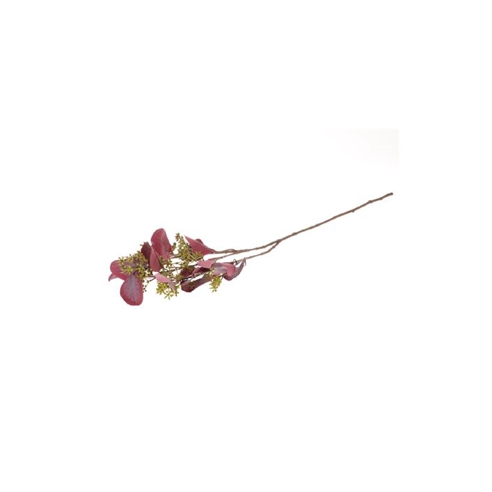<h4>Artificial Flower Eucalyptus Burgundy L38 W20 H74</h4>
