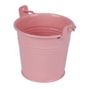 Bucket Sevilla zinc Ø8,2xH7,2cm - ES7 pink gloss
