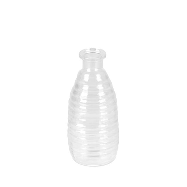 <h4>Vase Fomboni glass Ø6xH15cm transparant</h4>