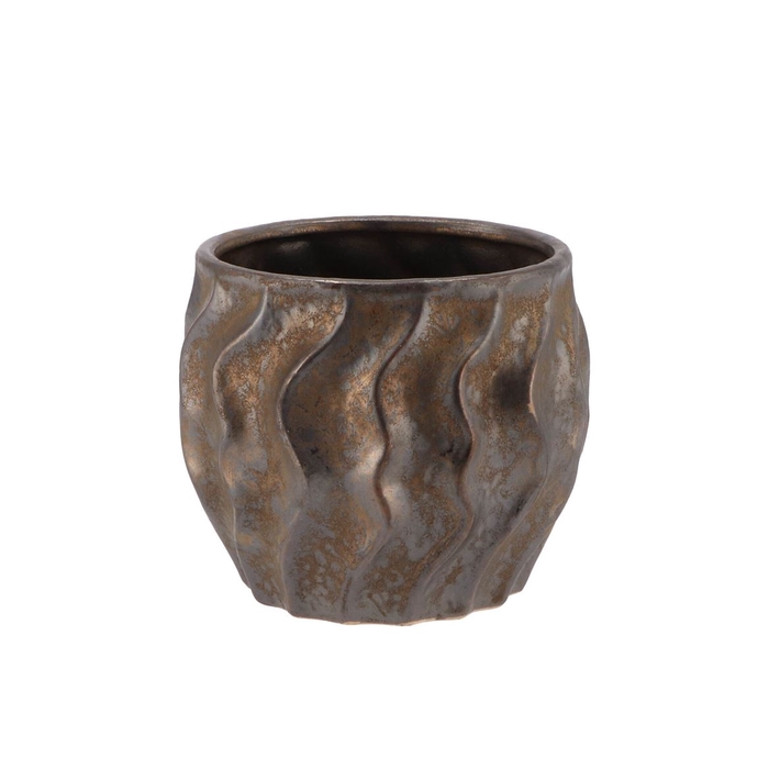 <h4>Karbala Bronze Pot 16,5x14cm</h4>