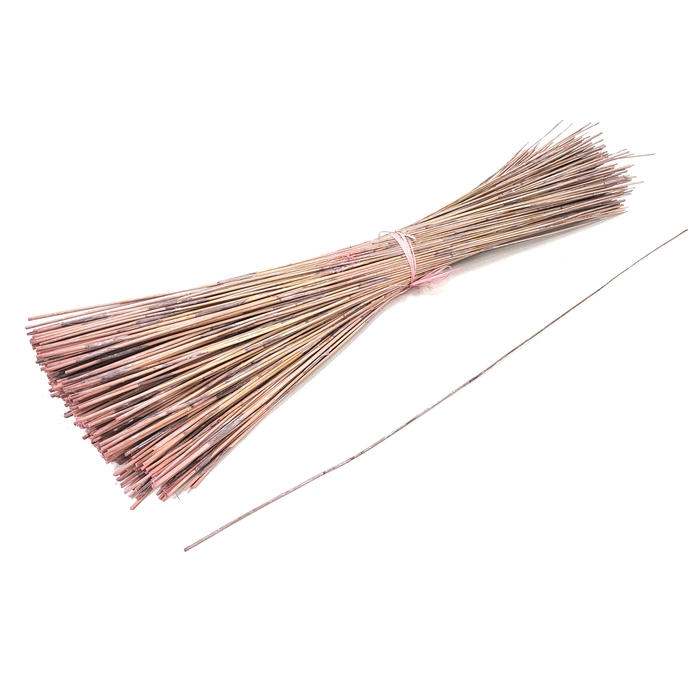 <h4>Wooden stick length 70cm ± 400stem per bundle Frosted Pink</h4>