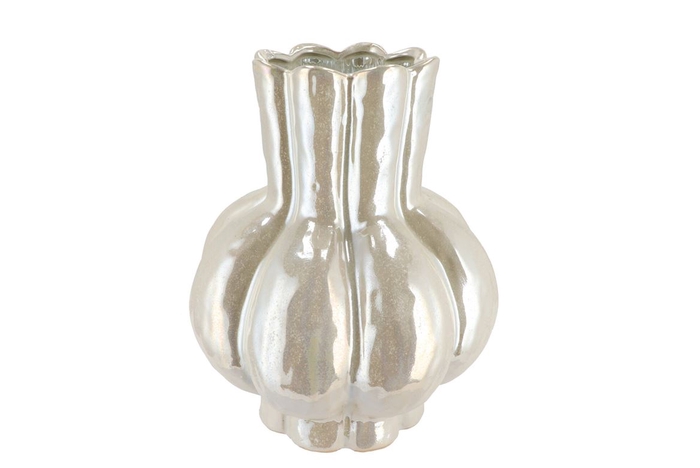 <h4>Garlic Pearl Low Vase 28x35cm</h4>