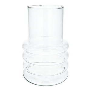 DF01-883914100 - Vase 4 Layers high d13/18xh27.5 clear Eco