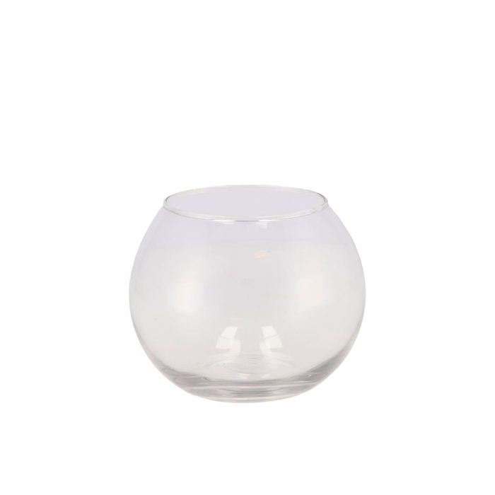 <h4>Glass Vase Shpere D13xh10cm</h4>