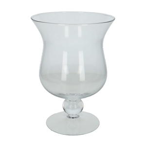 Glass Vase/foot d18.5*24cm