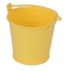 Bucket Sevilla zinc Ø6,3xH5,7cm -ES5,5 yellow matt