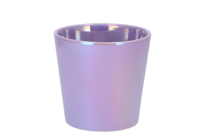 Daira Pearl Lilac Pot 13x12cm