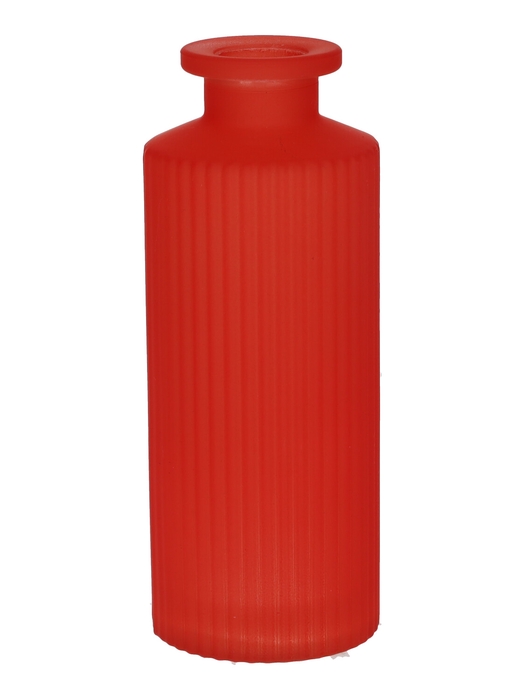 <h4>DF02-666112600 - Bottle Caro16 d3.5/5.2xh13.2 cherry red matt</h4>