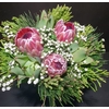 3 Pincushion Bouquet with albiflora