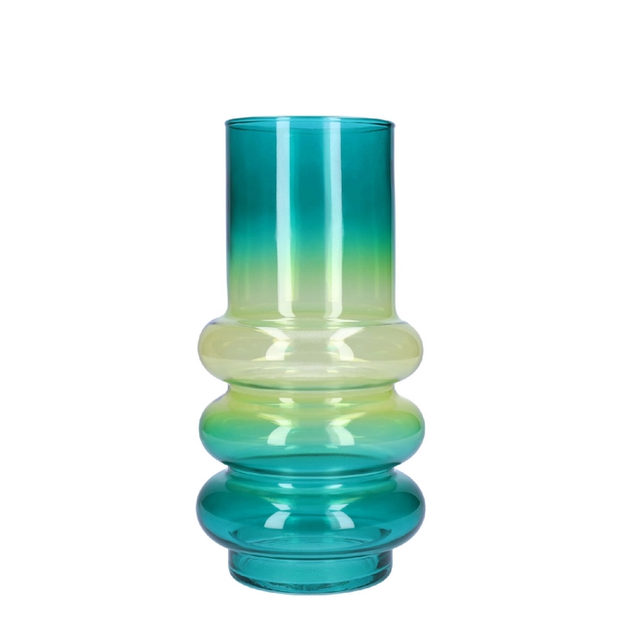 Glass Vase Tess d10/13*27cm