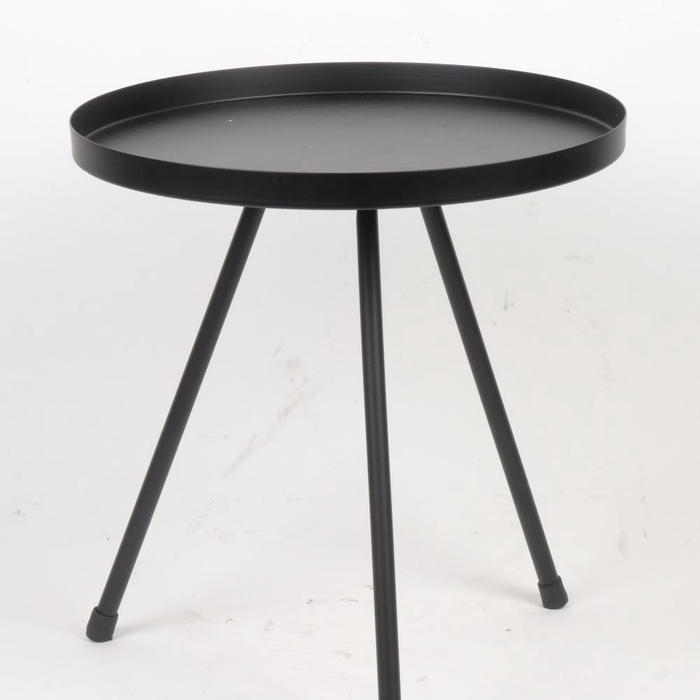 <h4>Alu Table Black Ø40cm 41854</h4>