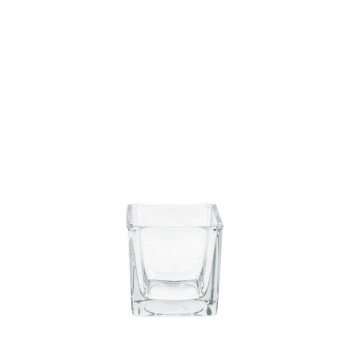 <h4>Glass Cube taper d06*06cm</h4>