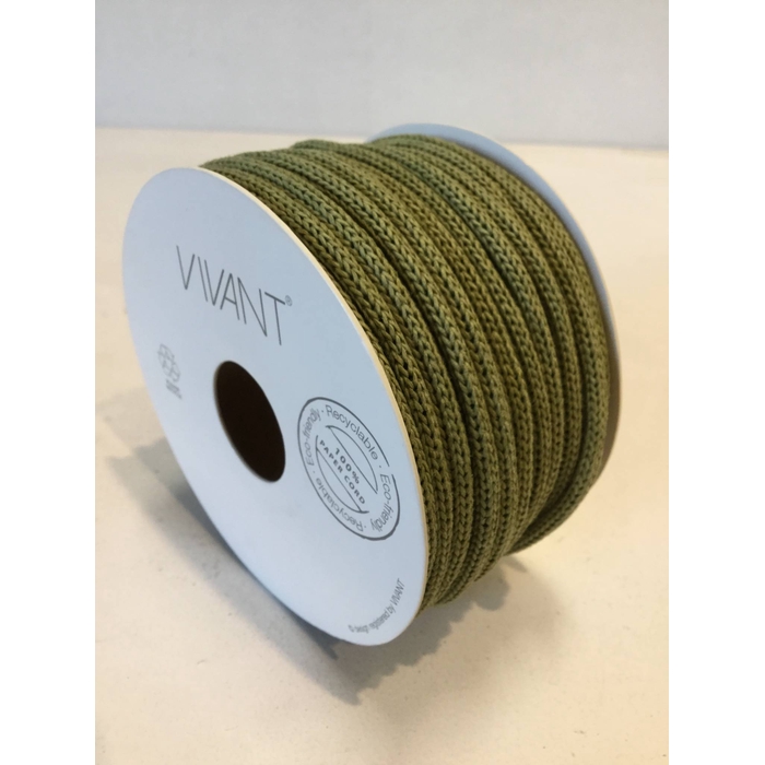 <h4>PAPERY CORD 25MX4,5MM Sage green</h4>