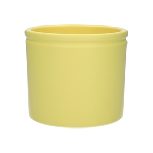 DF03-884540247 - Pot Lucca d14xh12.5 lemon matt