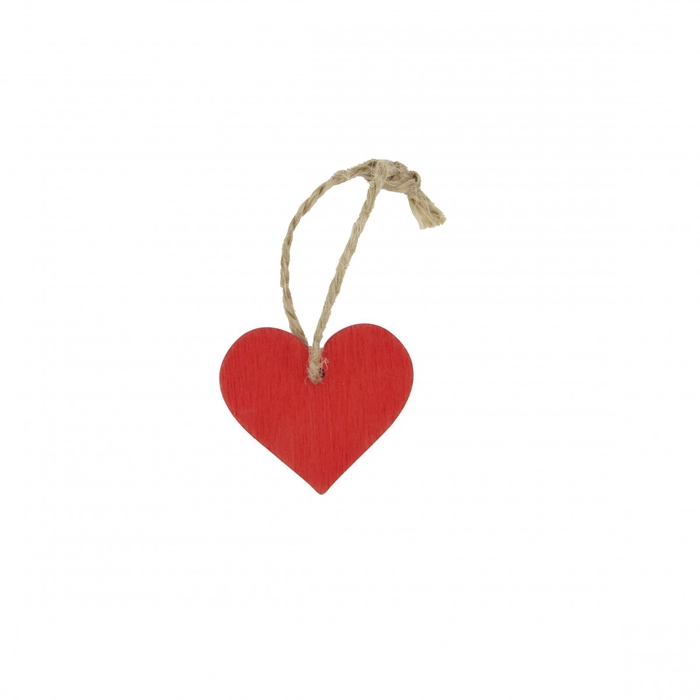 Mothersday Deco hanging heart 3.5*4cm x24