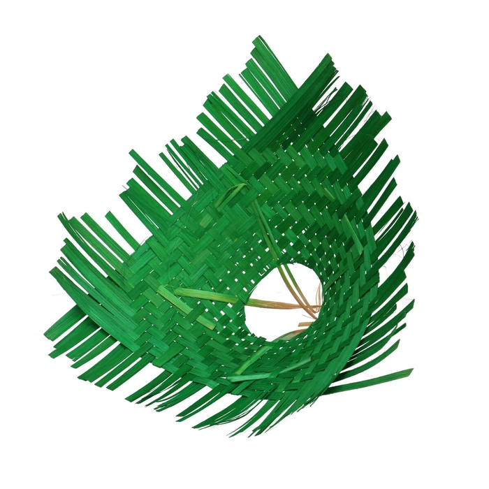 Bouquetholder Bamboo braid d30cm