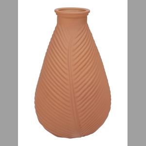 DF02-590134600 - Vase Flora d6/14xh23 matt brown