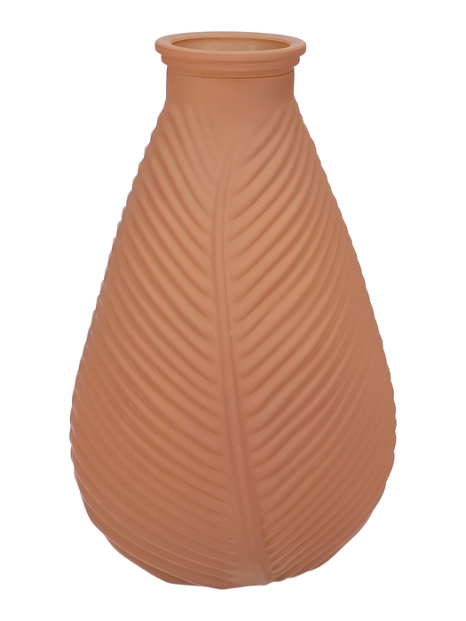 DF02-590134600 - Vase Flora d6/14xh23 matt brown