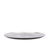 Melamine Croco Silver Plate 33x1cm