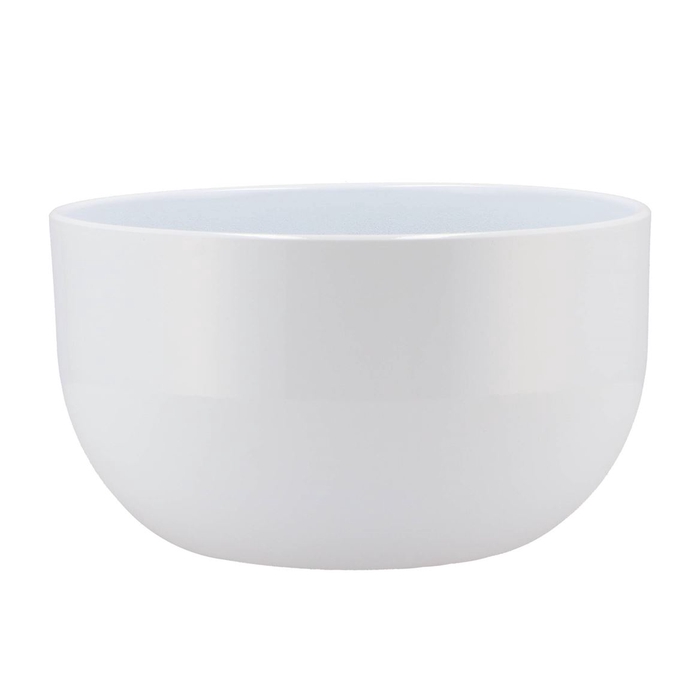 <h4>Ceramic Orchid Bowl White Shiny 26x15cm</h4>