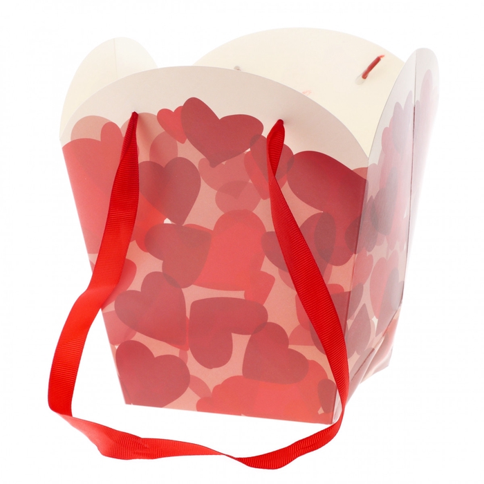 <h4>Mothersday bag hearts 17/12 20cm</h4>