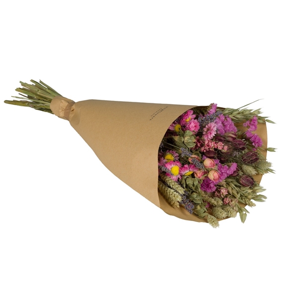 <h4>Droogbloemen-Field Bouquet Large 60cm-Pink</h4>