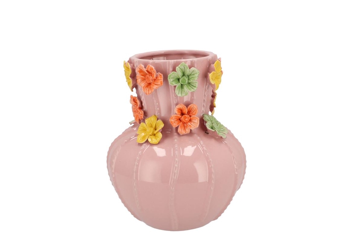 Flower Light Pink Vase 18x21cm
