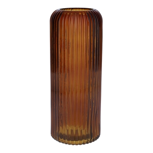 DF02-664552400 - Vase Nora d7.2/10xh25 amber transparent