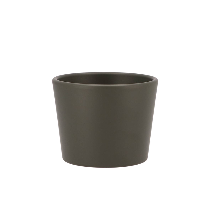 <h4>Ceramic Pot Dark Green 11cm</h4>