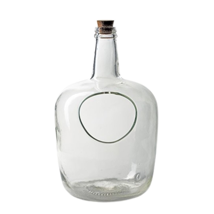 <h4>Glass Terrarium Bottle cork d22*37cm</h4>