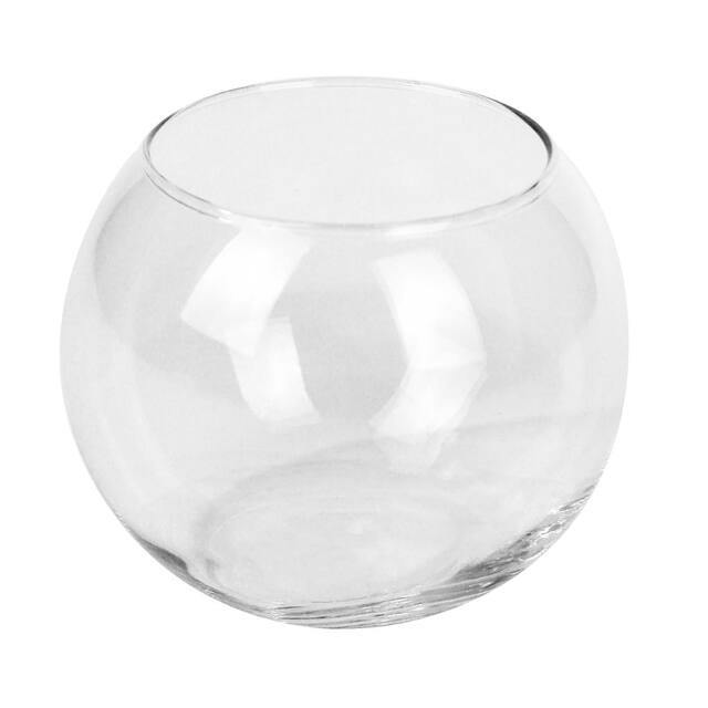 Vase Casablanca glass ø10xH8,5cm