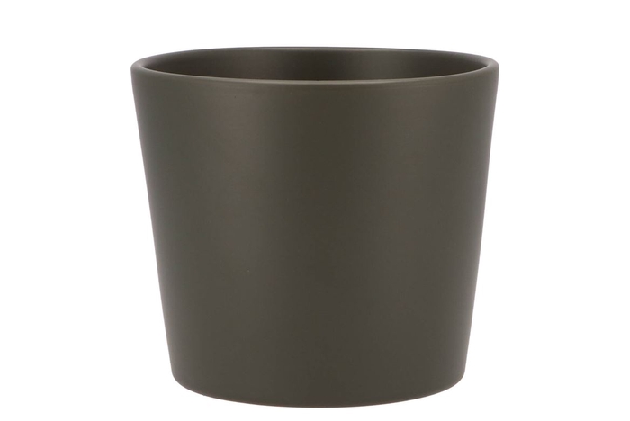 <h4>Ceramic Pot Dark Green 15cm</h4>