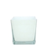 Glass Cube taper d12*12cm