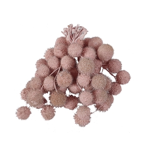 Small ball per bunch in poly Light Pink
