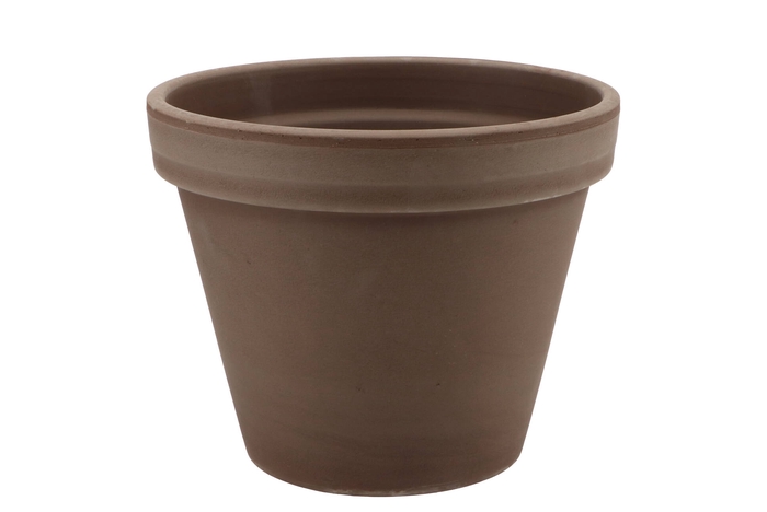 <h4>Terracotta Choco Pot Grey 27cm</h4>
