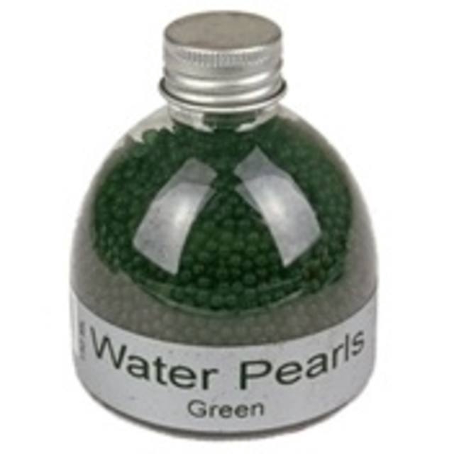 Vase water pearls-shape green FLEURPLUS 150ml