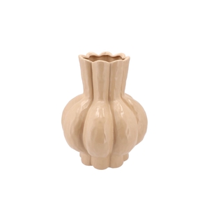 Garlic Sand Low Vase 28x35cm