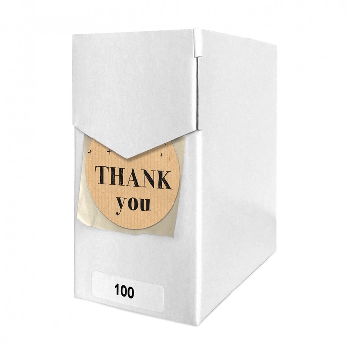 Labels Sticker 40mm x100 Thank you